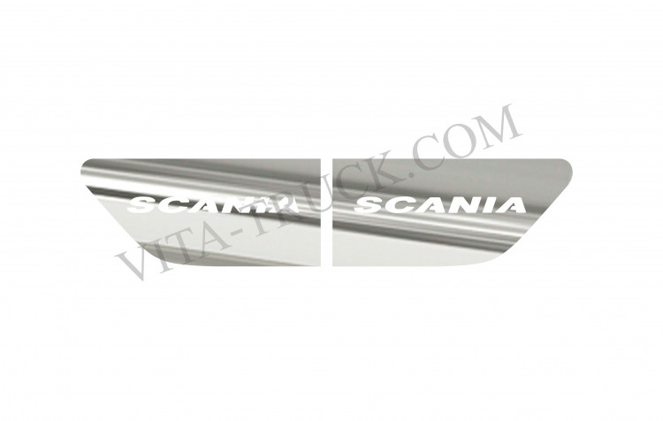 Накладки-крылья из нержавейки №15 "SCANIA"