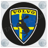 Лайт-бокс "мини" №18 VOLVO (Лось+флаг) на лобовое стекло VT-LTBX-MINI-S