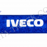 Вымпел прямоугольный IVECO - Пустой синий с белой бахромой 