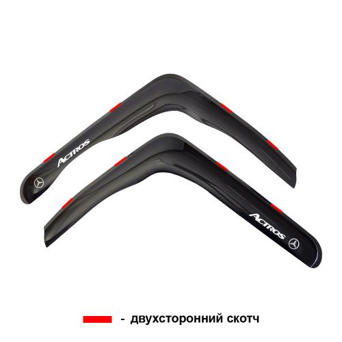 Дефлекторы окон (ветровики) MERCEDES MP3 "вставные"