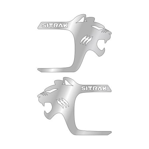 Накладки из нержавеющей стали на ручки дверей SITRAK NKN-229