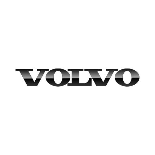 Надпись NSDP (пластик) универсальная VOLVO черный (890х130)