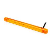 Фонарь габаритный желтый LONG (LED, 12/24V)