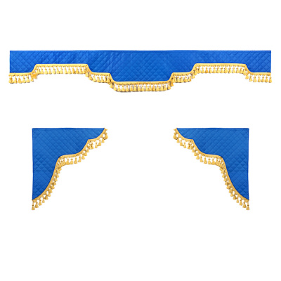 Ламбрекен комплект с маркой SCANIA 2,4м