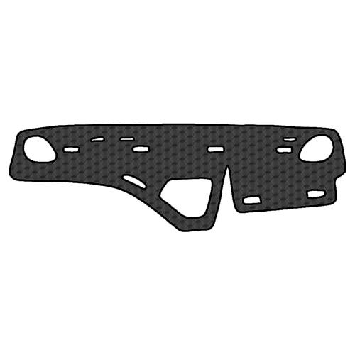 РСП 26-Стеганые накладки на панель VOLVO FH-13 от 2013 г. "Премиум" Черный