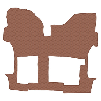 11.5 Коврики стёганные ГАЗЕЛЬ NEXT NN - от 2021г (Премиум Коричневый)