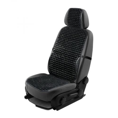 Накидка массажная с поддержкой AVS M2410BP-BL (шарики, черный) 1 шт