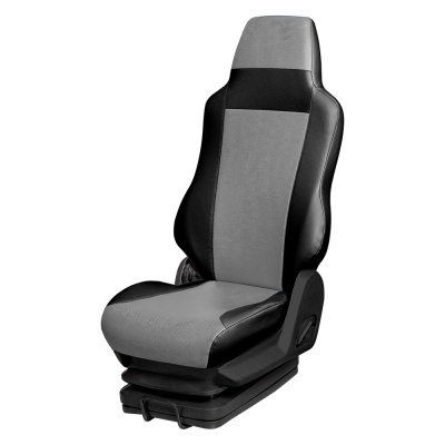 166 Чехлы Стандарт DongFeng Captain-T от 2023 3-х местный (ПегасЧерный+ПегасСерый_Перф)