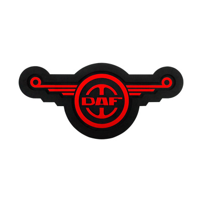 Панель на спальник 860*400 DAF (замша) круг с крыльями (24v)