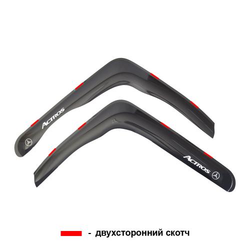 Дефлекторы окон (ветровики) MERCEDES MP4 "вставные"