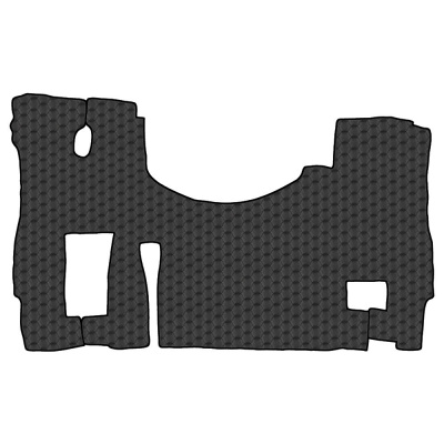 19.1 Коврики стёганные VALDAI 45 (АТ) от 2023г (Премиум Черный строчка Черная)