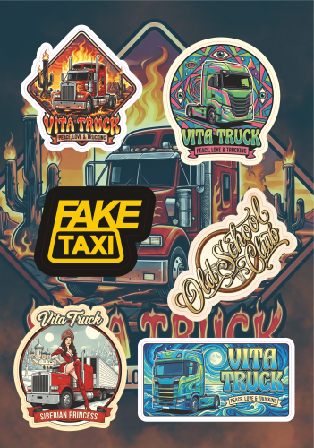 Набор наклеек VT STICKER PAСK-5