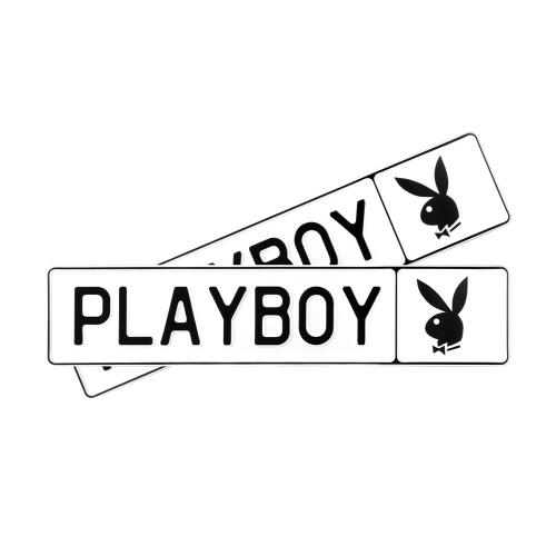 Автомобильный сувенирный номер PLAYBOY