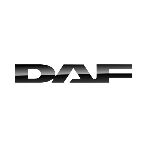 Надпись NSDP (пластик) универсальная DAF черный (985х160)