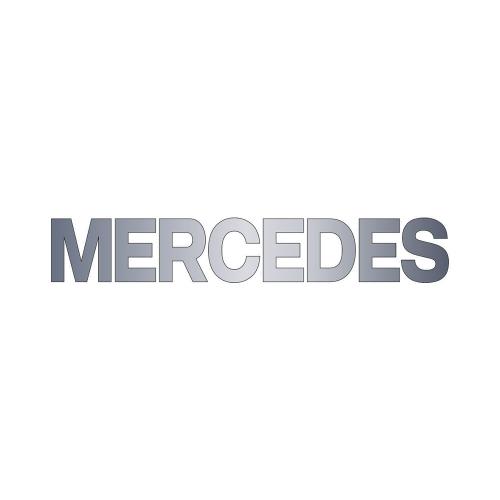 Надпись NSDT (нерж.) универсальная MERCEDES (791х135)