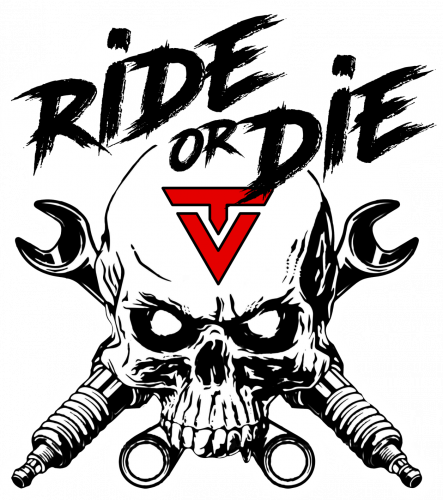 Наклейка VT RIDE OR DIE