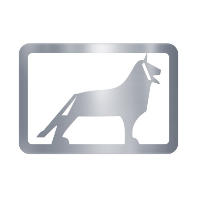 Буквы SDT (нерж.) эмблема на капот MAN TGA  (160*110) лев ( Подсветка  Белый)