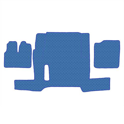 4.11 РСП Ковер стеганный MAN TGX от 2018г.  (АТ, 1 полка, холод.) "Премиум" Синий