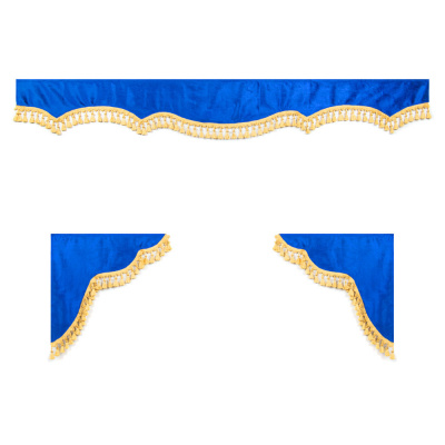 Ламбрекен комплект с маркой SCANIA 2,2м