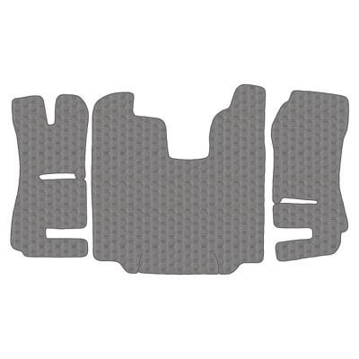 3.12 Коврики стёганные SCANIA 5 seria R от 2018 -  (Премиум Серый)