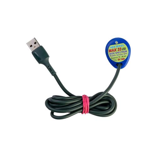 Блокиратор сигнала GPS MAX33 в USB (5V, диапазон 10-40см)