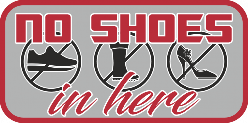 Наклейка VT NO SHOES 5