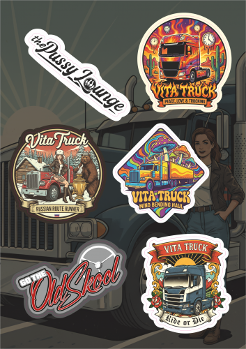 Набор наклеек VT STICKER PAСK-7