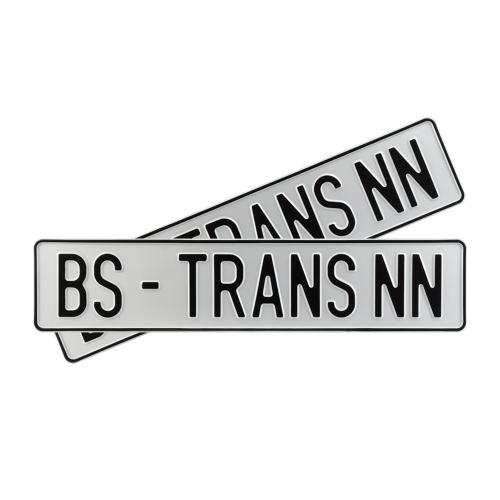 Автомобильный сувенирный номер BS-TRANS NN