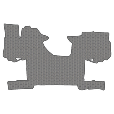 13.5 Коврики стёганные Sitrak C7H (АТ без кулисы+холодильник) от 2023г.в.