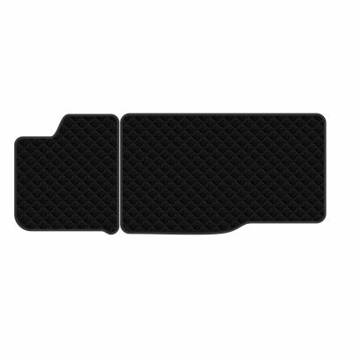 Чехол-наматрасник для FAW JH6 (тягач) от 2023г.в. (из двух частей) (Микрофибра черная)