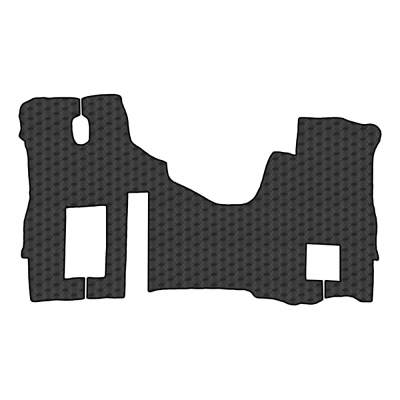 17.4 Коврики стёганные FOTON AUMAN R (АТ, 1 пневм., 1 табуретка) от 2024г.в. (Премиум Черный строчка Черная)