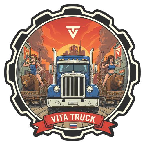 Наклейка VT RUSSIAN 4