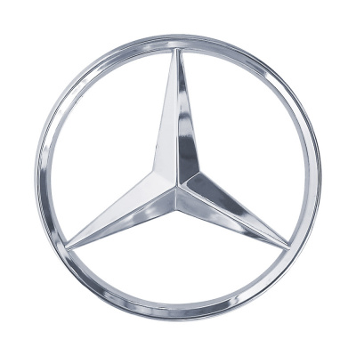 Буквы SDT (нерж.) вставка эмблема MERCEDES Atego (Ø265) ( Подсветка  Белый)