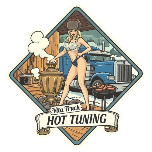 Наклейка VT RUSSIAN 6