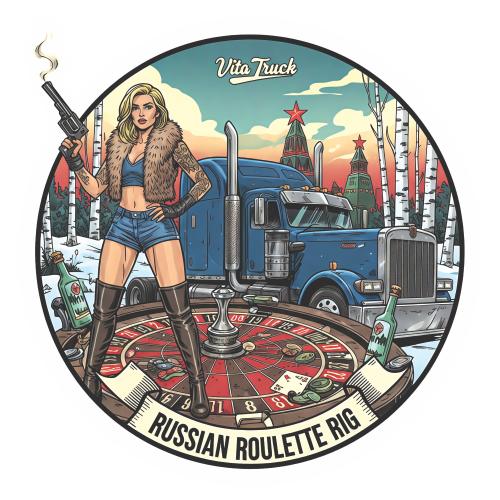 Наклейка VT RUSSIAN 9