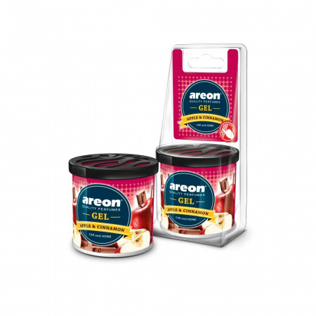 Ароматизатор AREON "GEL KAN BLISTER"_Apple & Cinnamon