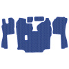 3.1 Коврики стёганные SCANIA seria R oт 2004  (МТ)  (Премиум Синий)
