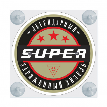 Табличка светодиодная "Лайт-бокс" мини на лобовое стекло (№3 SUPER)