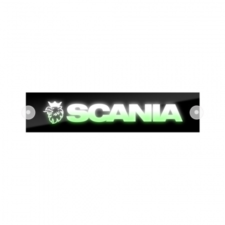 Табличка светодиодная 10*50 Лобовое (12v) (SCANIA цветная)