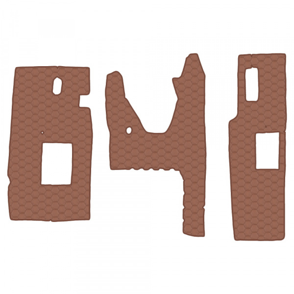 10.3 Коврики стёганные MAZ EURO (Простор) (МТ) от 2021г