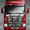 Накладки из нержавеющей стали на капот SCANIA NKN-45