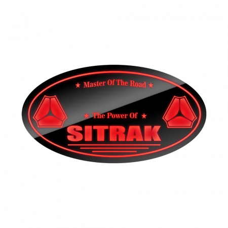 Панель на спальник 75*40 Овал (24v) (SITRAK цветная)