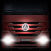 Светодиодная вставка под эмблему MERCEDES ACTROS MP4 (Ø335мм) Светодиодная вставка под эмблему MERCEDES ACTROS MP4 (Ø335мм)