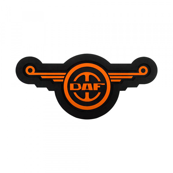 Панель на спальник 860*400 DAF (замша) круг с крыльями (24v)