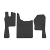 23-Коврики ворсовые SCANIA G (2011-2015) -(ABTC 3 коврика. АТ) (UPP-8 (Графит) кант Серый)