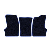 55-Коврики ворсовые ГАЗЕЛЬ -(АВС 3 коврика. МТ) (Карлайт (Синий) кант Синий)