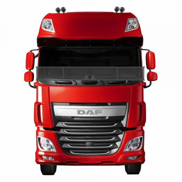 Защита лобового стекла для DAF 105 (металл, прямые углы)