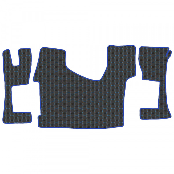 5.6 Коврики стёганные MERCEDES ACTROS MP-IV 2011г. >   (узкая кабина с туннелем (шахтой) 