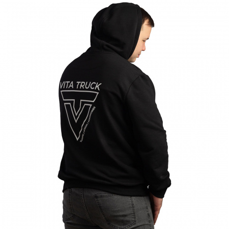 Фирменное худи VITA TRUCK (р.58, черное)
