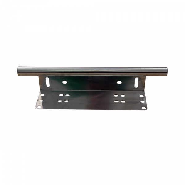 Рамка номерного знака "Антиплатон" (нерж, прямая труба) VT-ANPL-2